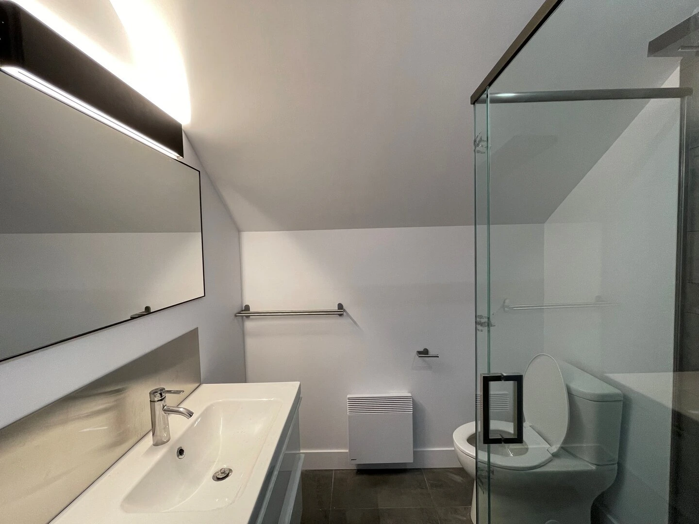 Salle de bain de la chambre 4 du chalet L’Évasion