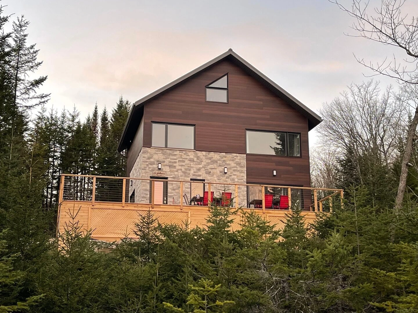 Vue extérieure principale du chalet Le Bellissime