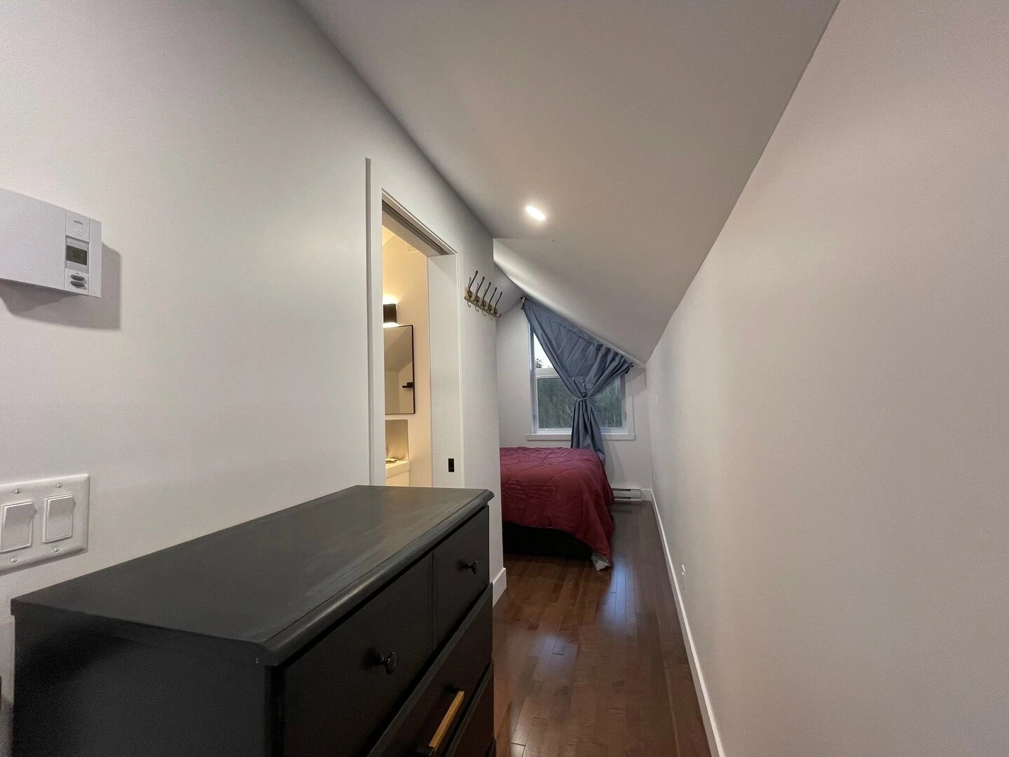 Couloir menant à la chambre 4 du chalet Le Bellissime