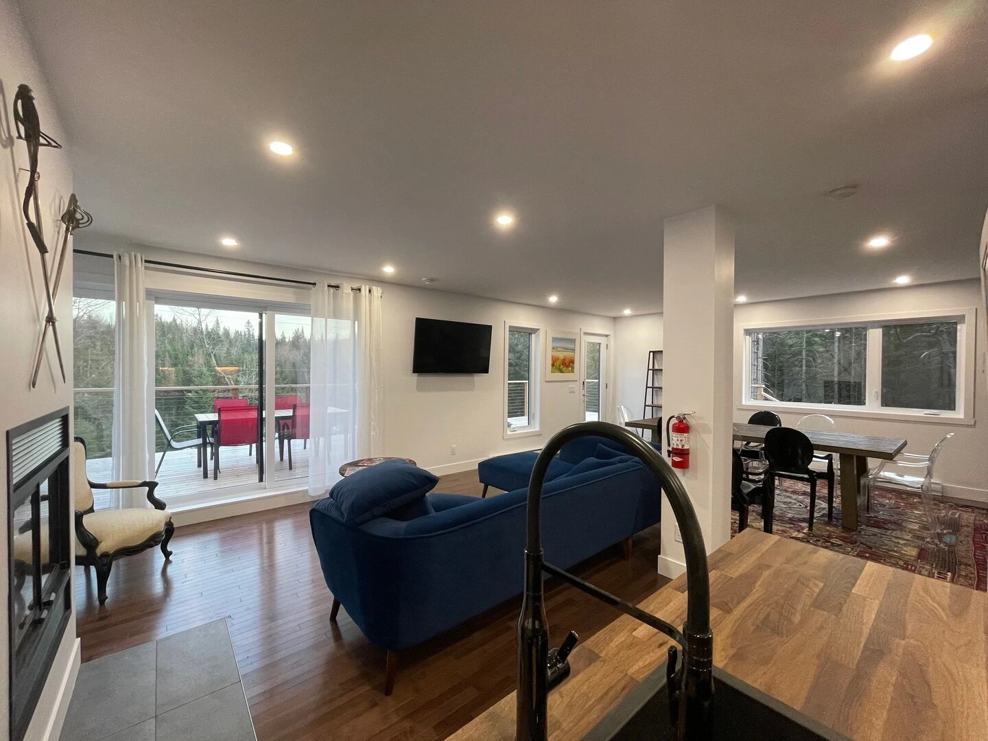 Entrée du chalet Le Bellissime