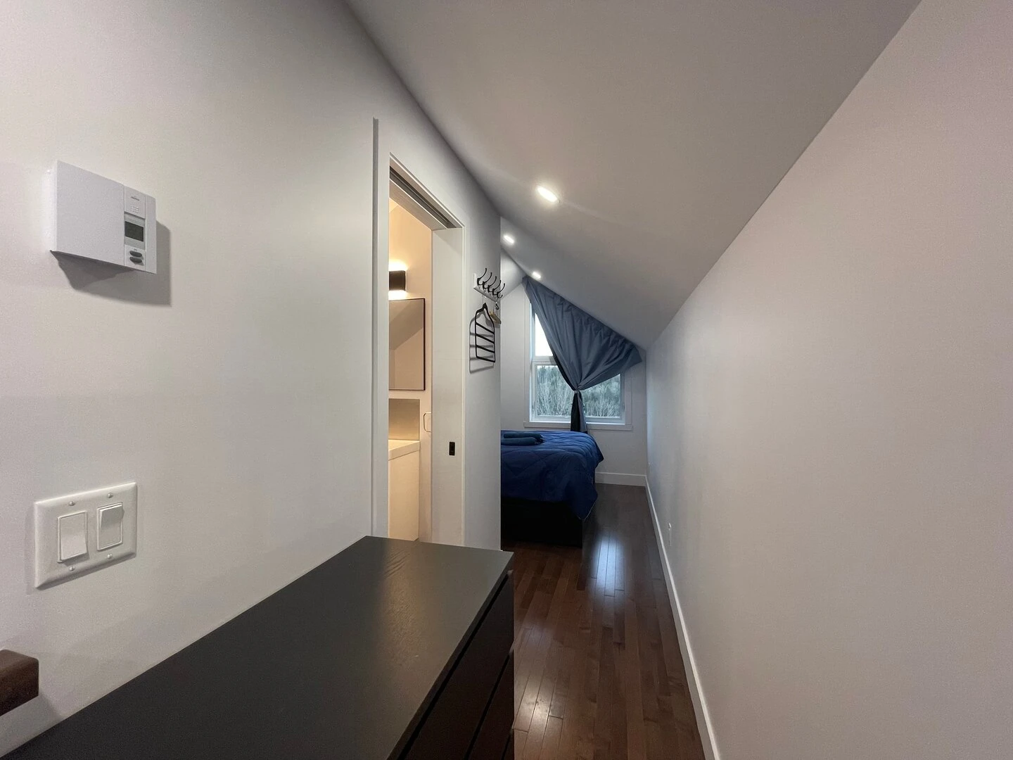 Couloir menant à la chambre 4 du chalet Le Haut Perché