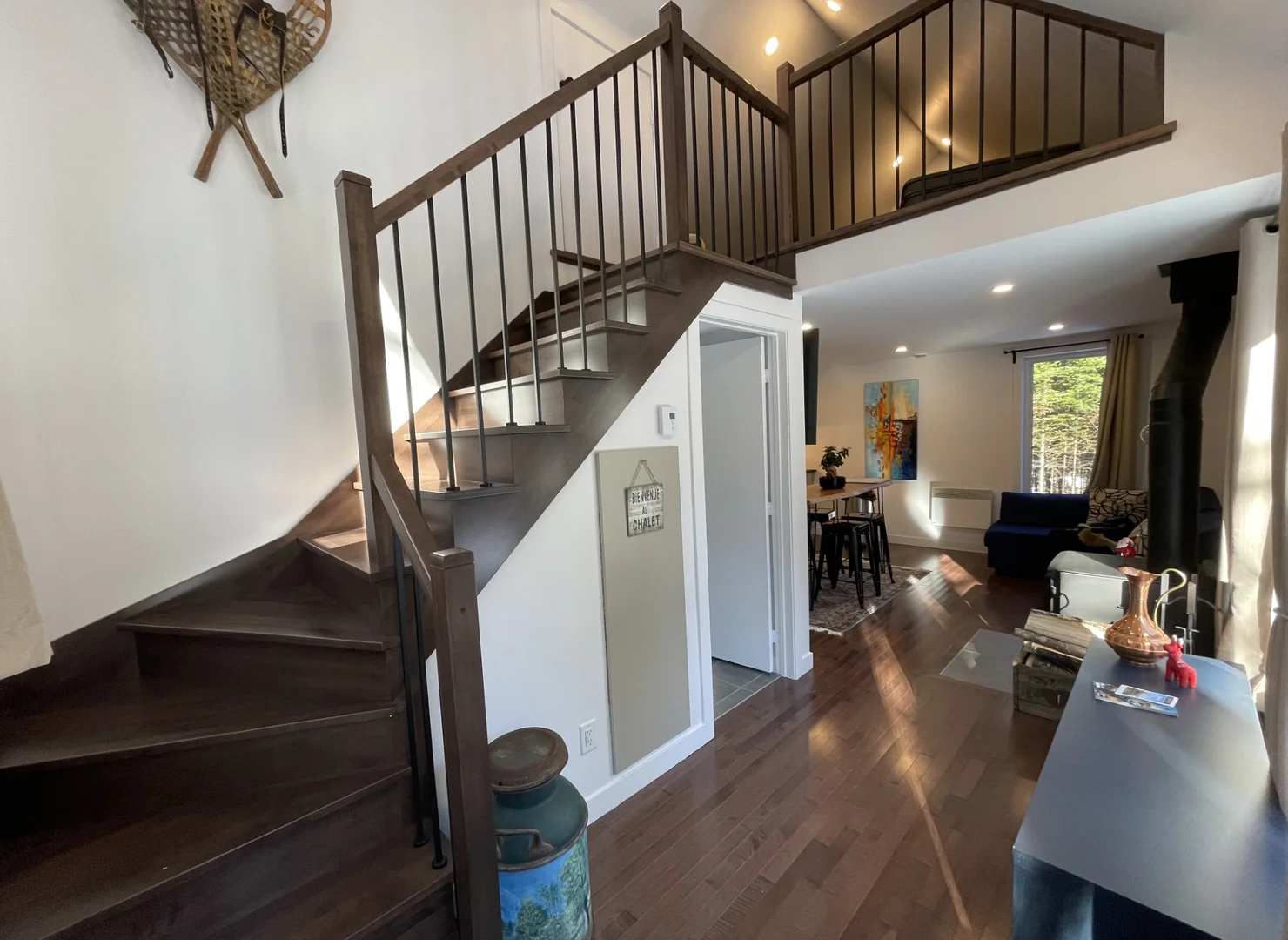 Entrée du chalet Le Romantique