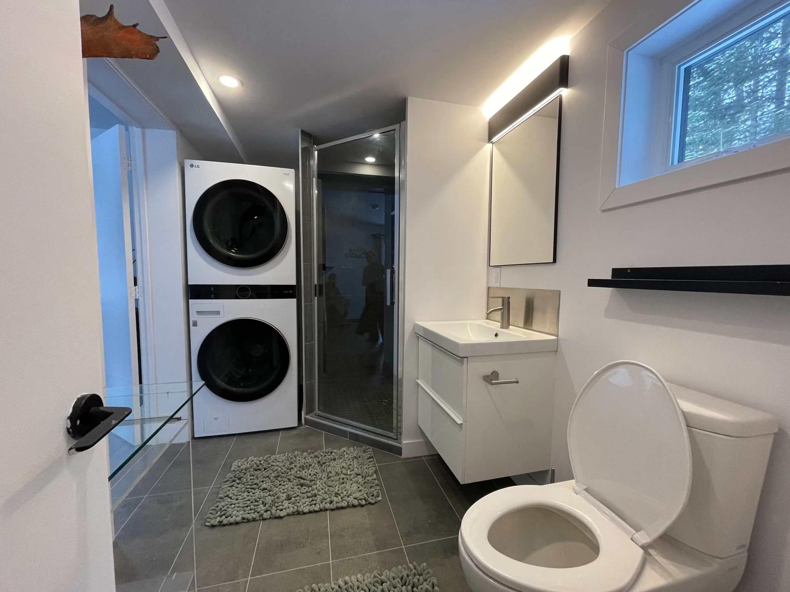 Salle d’eau du chalet Le Tête à Tête